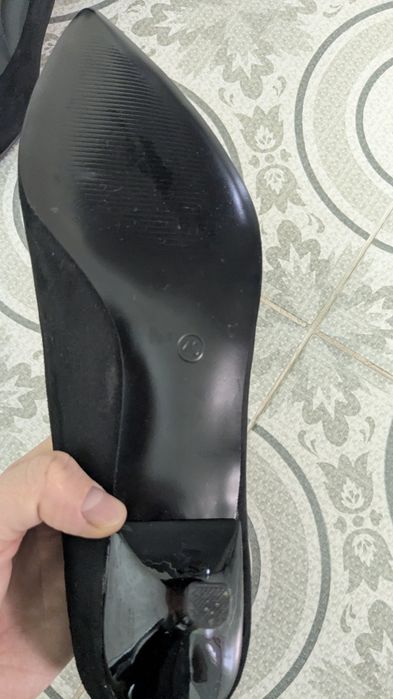 Туфли замша новый