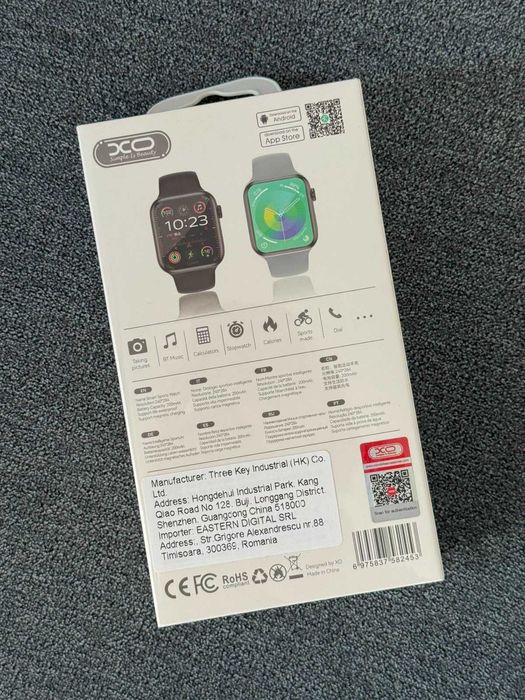 Smartwatch XO Design M50 Pro Call, Negru
