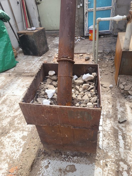 Продам котёл бу для твёрдо топлива