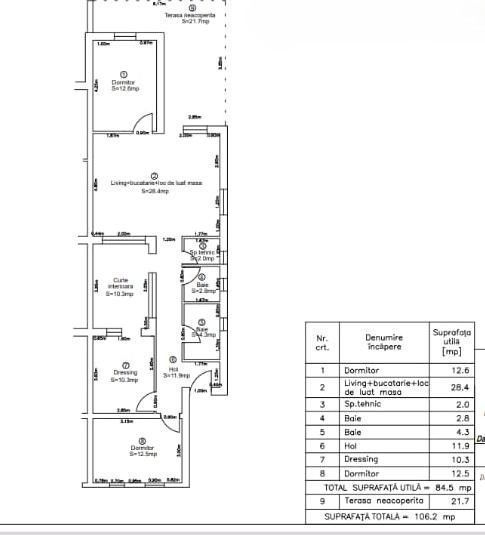 COMISION 0%, Duplex Neobisnuit, 4 Camere,Spatiu Verde in Casa, SACALAZ