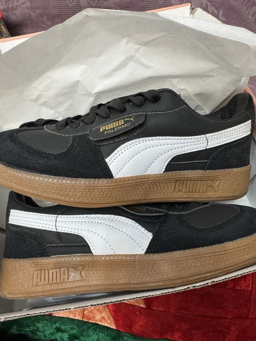 Продам черные кроссовки Puma
