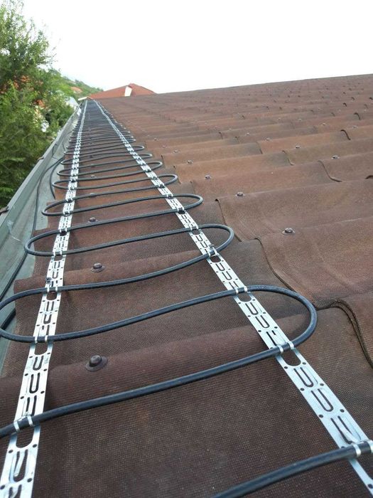 Обогрев водостоков за 1 день • Под ключ