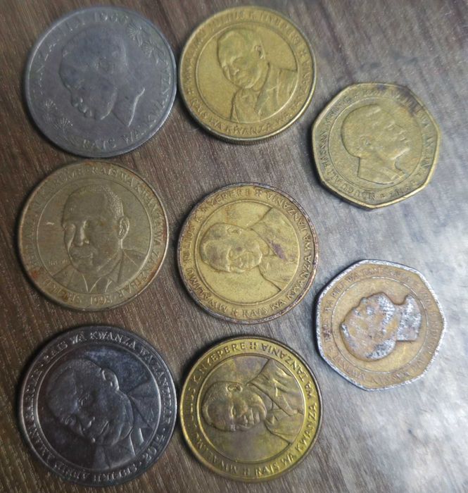 монети Танзания 8 бр