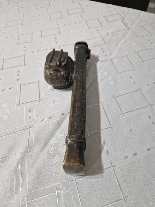 Уникален огромен антикварен османски дивид мастилница