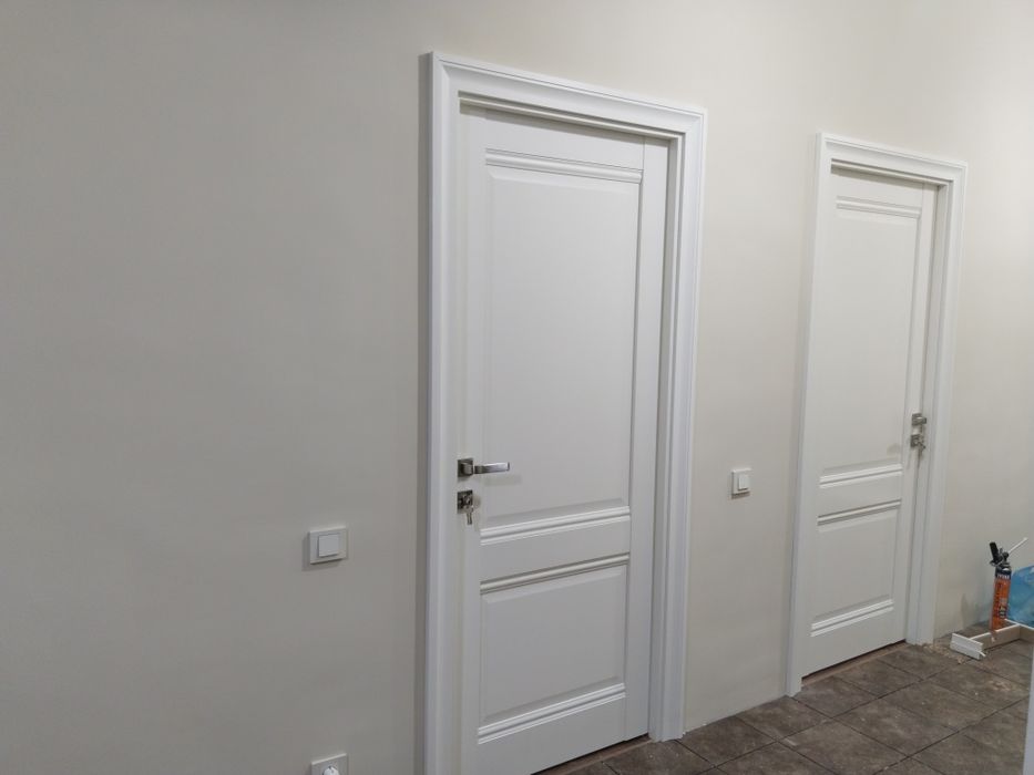 Установка МДФ Дверей