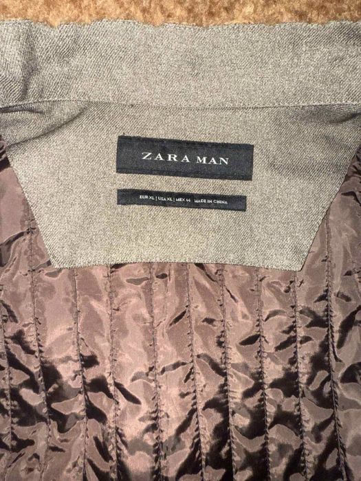 Палто/шлифер с подплата с цип на Zara