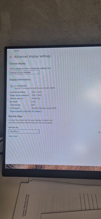 SETUP GAMING-pc, monitor