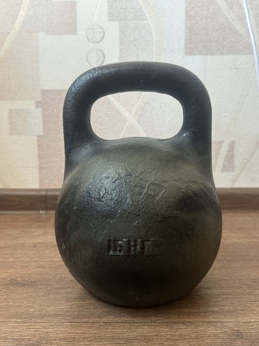 Гиря 16 кг в хорошем качестве