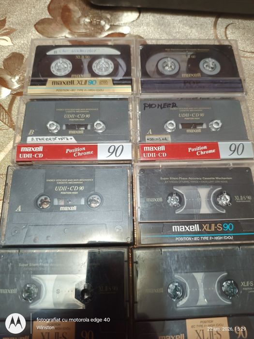 Vind casete audio maxell