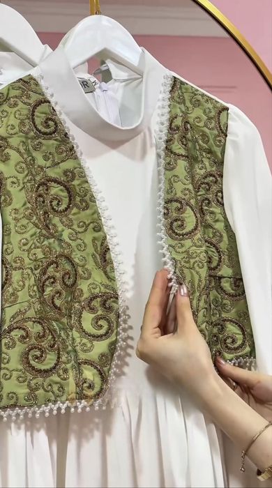 Белая двойка на келин салом или на сарпу