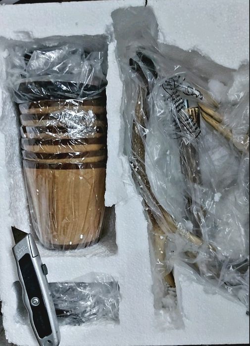 Полилей за ловци еленски рога ретро винтидж светъл модел наличен