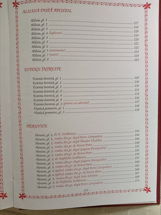 Vând Imnologhion Liturgic pe notație psaltică