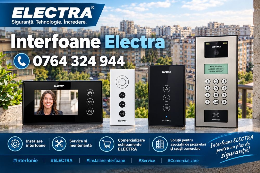 Interfon electra Constanța