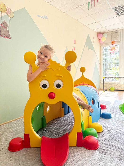 Тунел Гъсеница за игра на открито и закрито