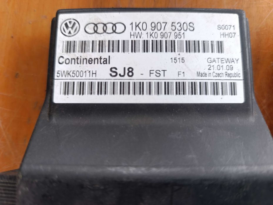 Модул централно  Gateway Audi VW Seat Skoda  1K0907530S