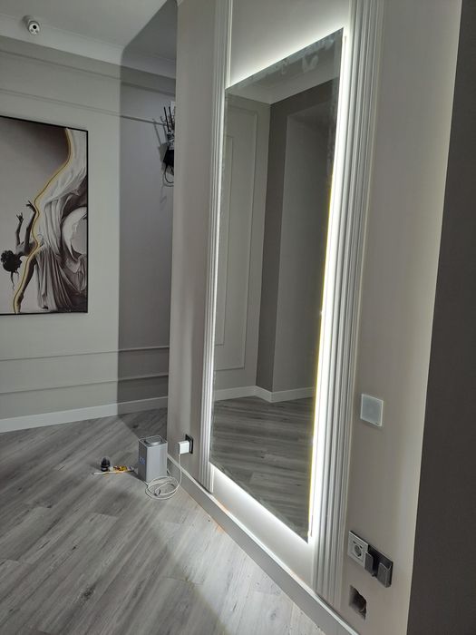 Установка зеркал.