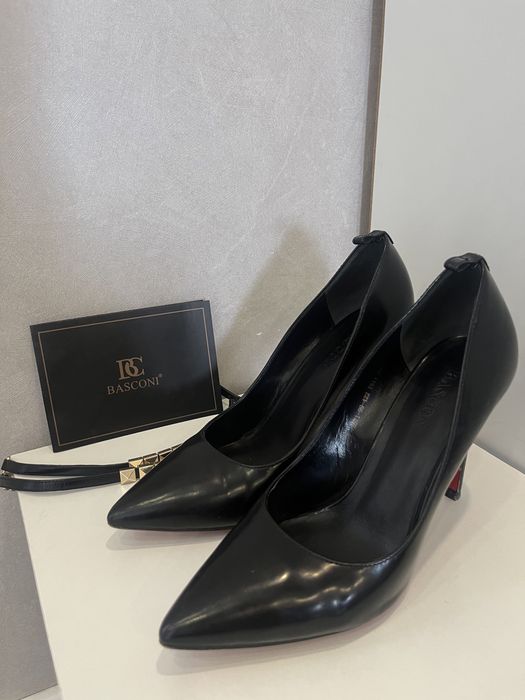 вечерние туфли классика с каблуком