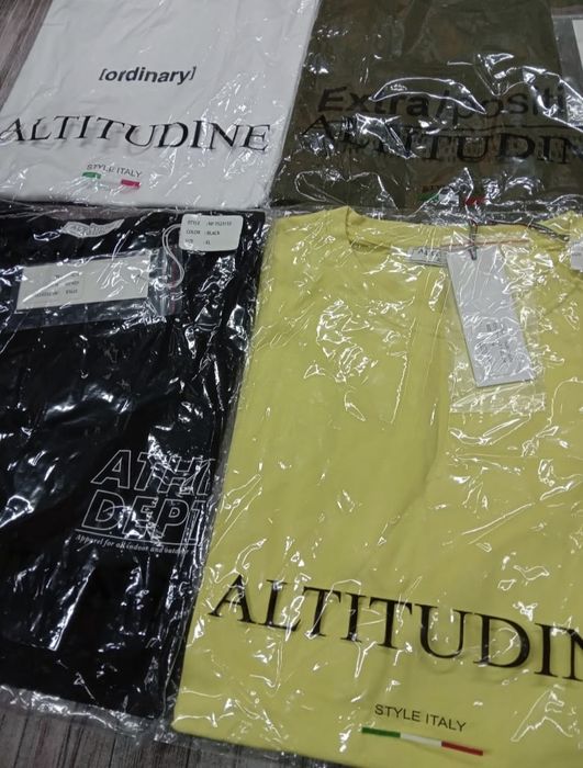 Качественные новые футболки из Италии