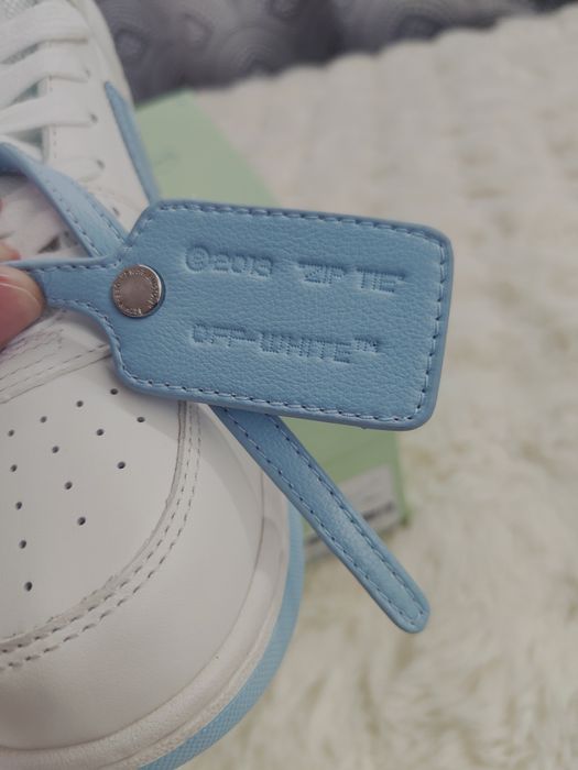 Off White Out of Office Baby Blue