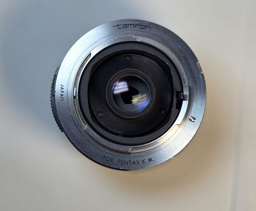 Obiectiv manual Tamron BBAR  28mm f2.8  montura PK Pentax K mount