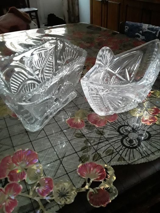 Салатники, вазы, рюмки хрусталь