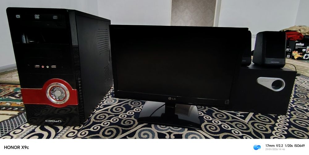 Системный блок + мощная акустика Microlab M-280