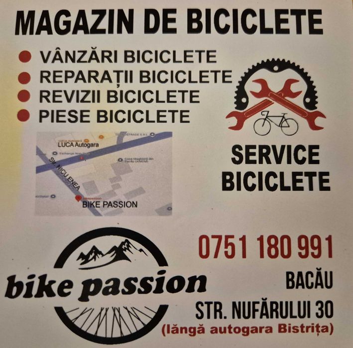 Magazin si Service biciclete Bikepassion:calitate,experienta,pasiune!