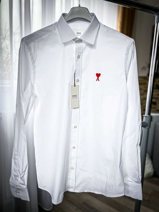 Camasa barbati AMI Alb&Negru