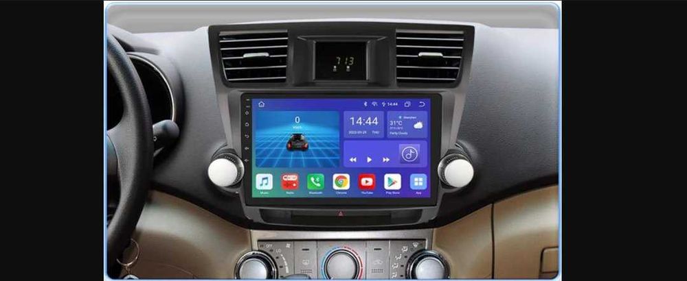 Toyota Highlander 2007 - 2013 Мултимедия с НАВИГАЦИЯ АНДРОИД