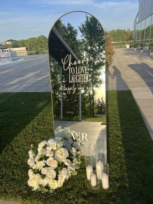 Oglinda personalizabila cu stikere