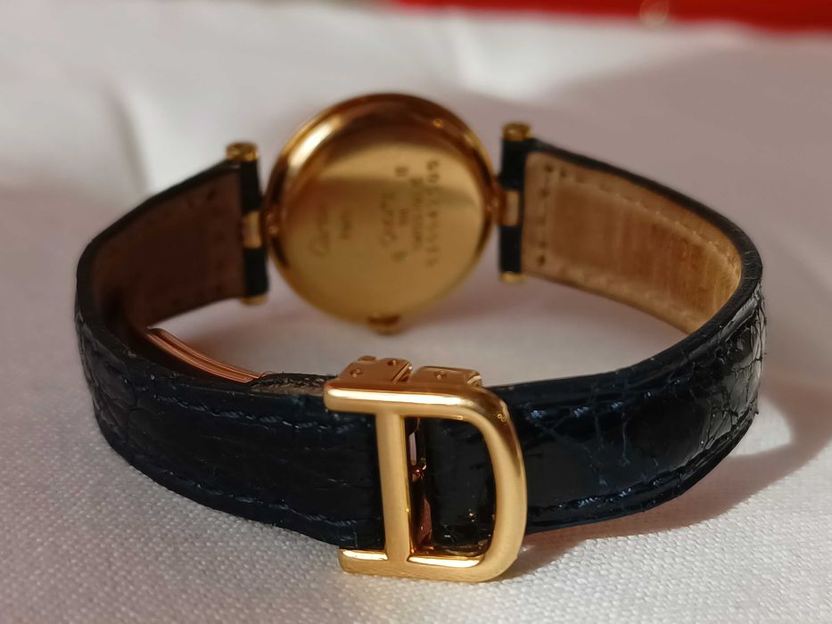 Ceas Cartier Vendome Trinity aur 18k deployant aur