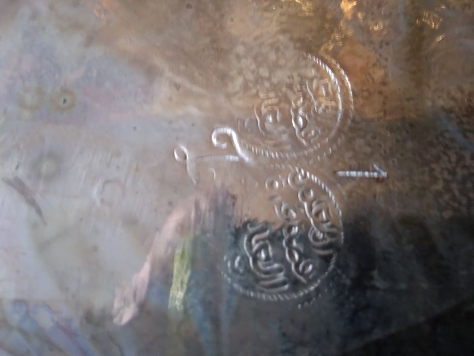 Ретро тави. Голям метален поднос.