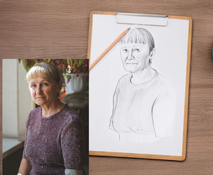 Tablouri Personalizate în Creion