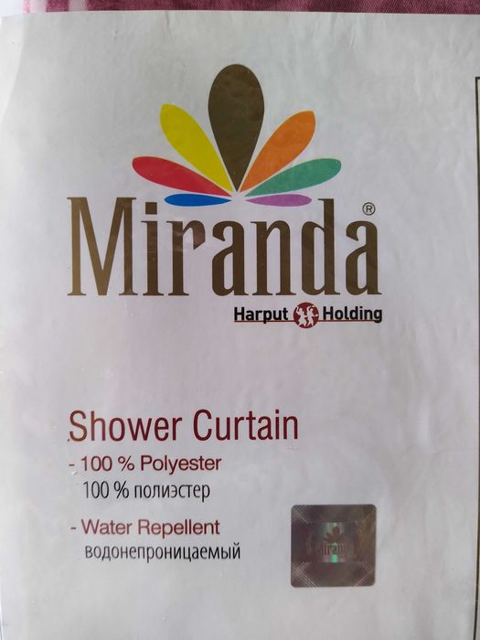 Штора для ванной турецкая