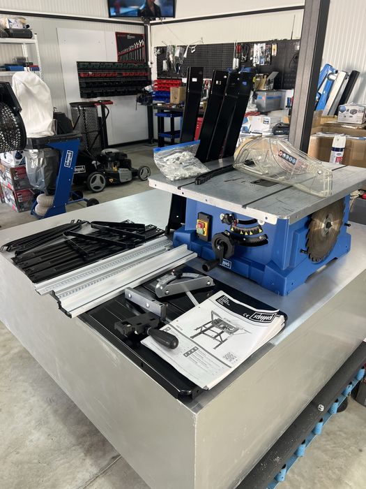 Стационарен циркуляр -Scheppach HS250L и Scheppach HS110