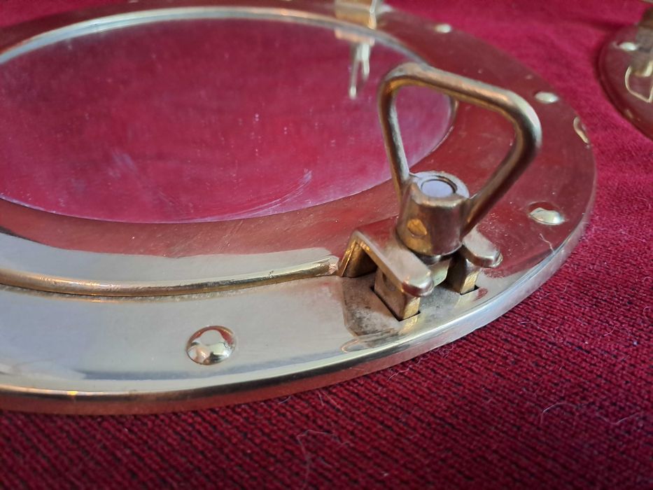 oglinda hublou bronz diametru 30,5 cm