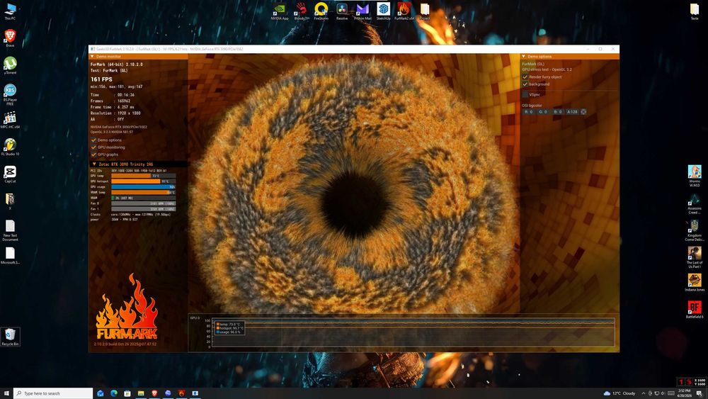 Placă video Nvidia RTX 3090 ZOTAC GAMING 24GB