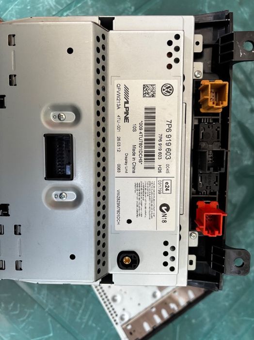 Navigatie ecran touchscreen + unitate Mmi 3G Volkswagen Vw Touareg 7P 7P6 919 603 7P6 035 670 D