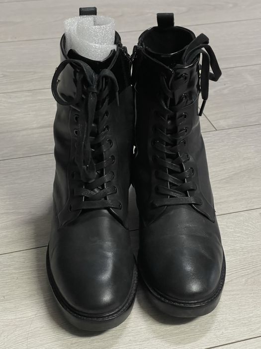 Calvin Klein боти кубинки естествена кожа