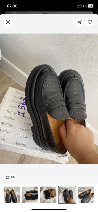 Продам новые кожаные лоферы