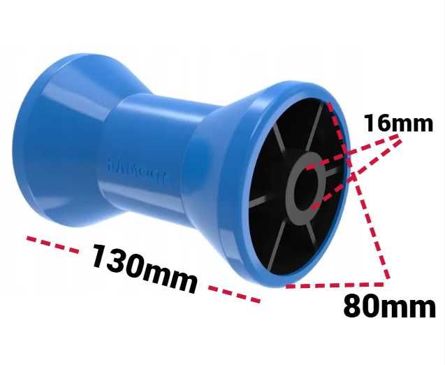 Килова ролка, ролка за колесар DOMAR