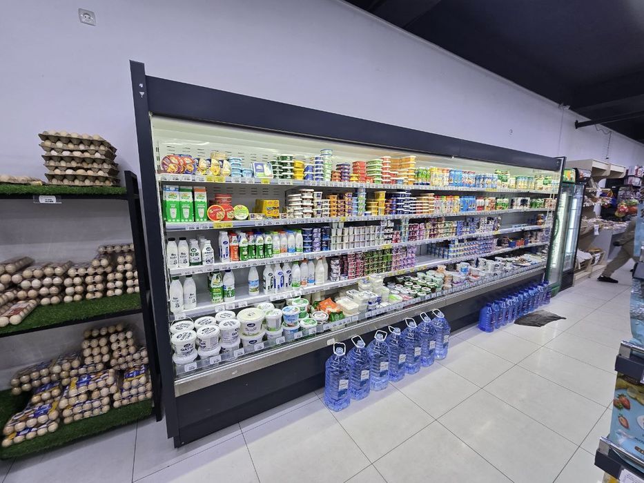 Холодильник витрина , горка 5метр, Савдо учун , Dukon