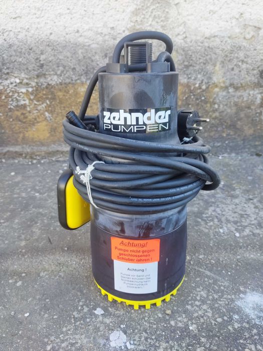 Дренажна помпа Zehnder, TDP-800A - не е използвана, мостра престояла на склад, реф № 07