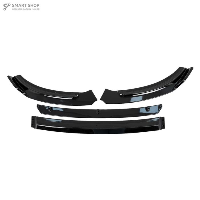 Prelungire Bara Fata VW Polo AW MK6 (2018-up) Negru Lucios