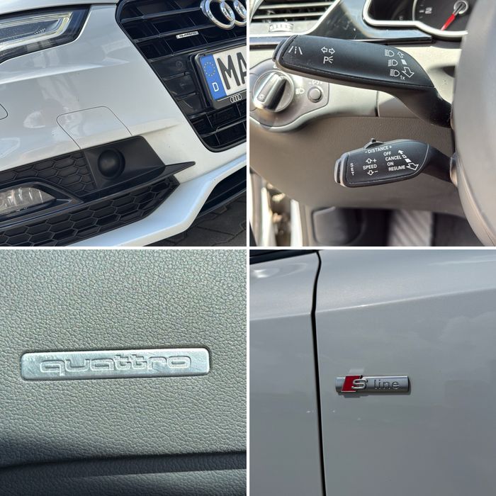 Audi A5 Competition • Quattro • Distronic • Trapă • alb perlat • 2.0 TDi - 190 CP • 06.2015