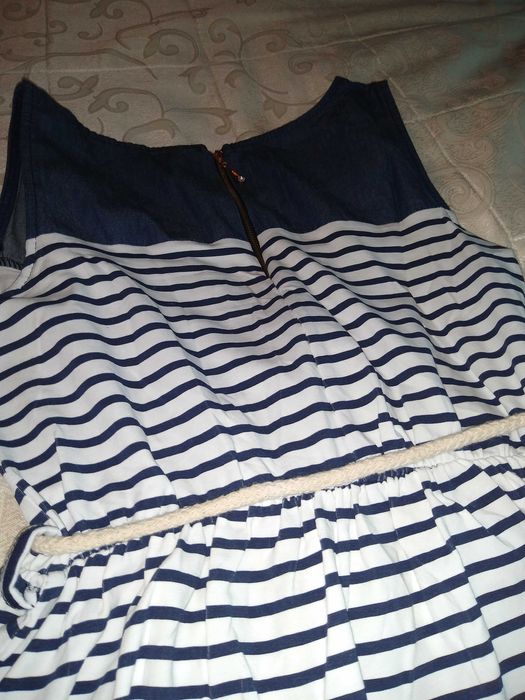Rochie de vară frumoasă marinărească