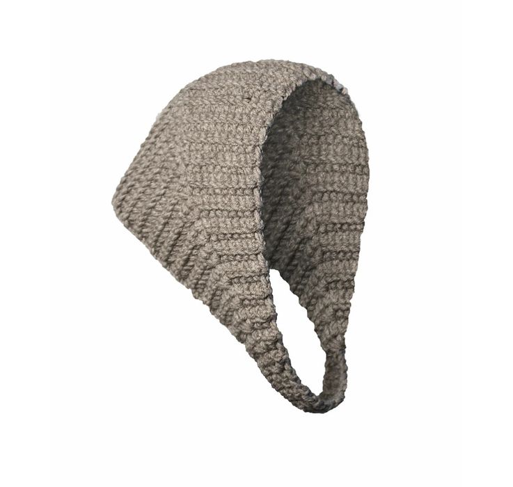 Чепчик - косынка ручной вязки