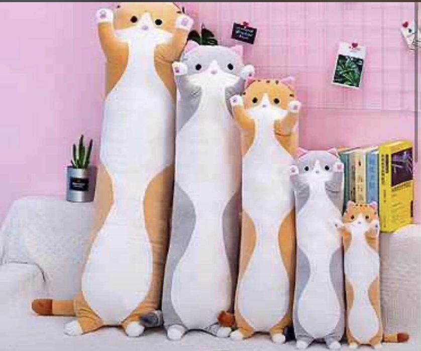 Игрушка Кот батон подушка обнимашка