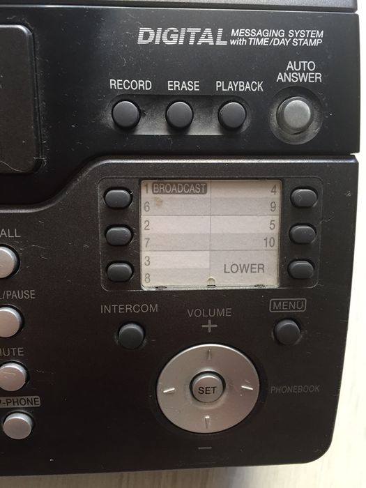 Телефон факс с беспроводной DECT трубкой