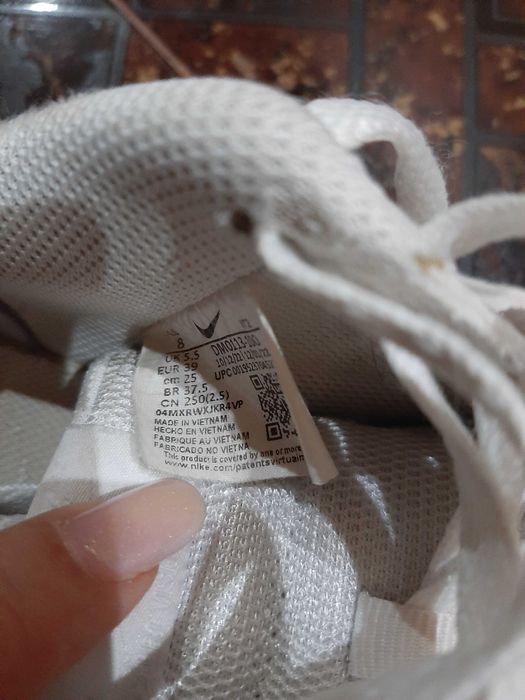 Vand adidas dama Nike Court Vision alb, 39